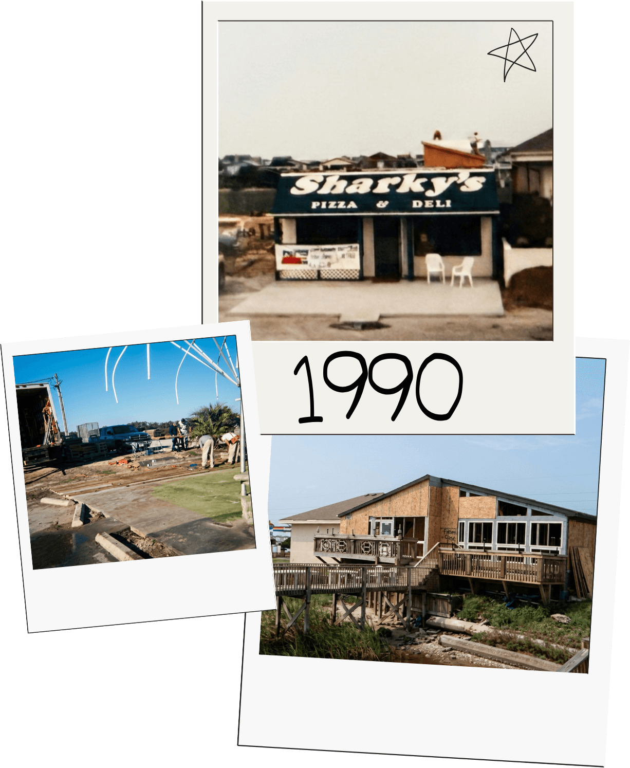 Original Sharky's Pizza & Deli circa 1990